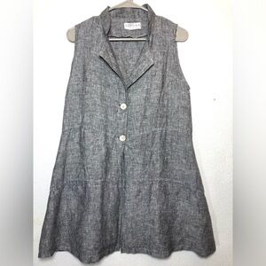 EVA TRALALA Charcoal Textured Fabric 100% line